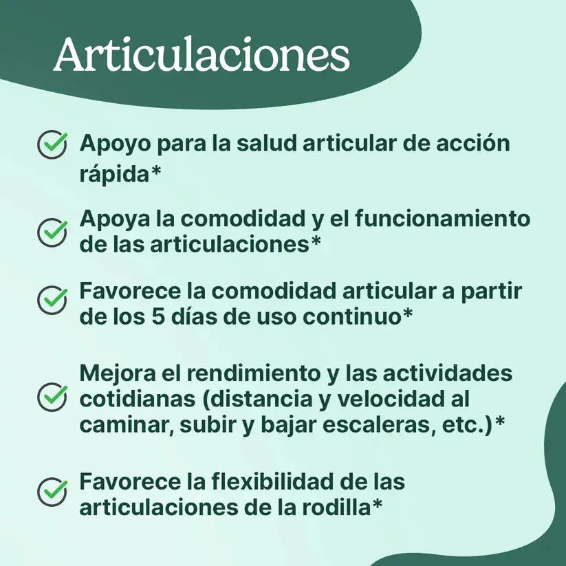 ARTICULACIONEZ™ - Reduce inflamación y dolores articulares desde la primera semana