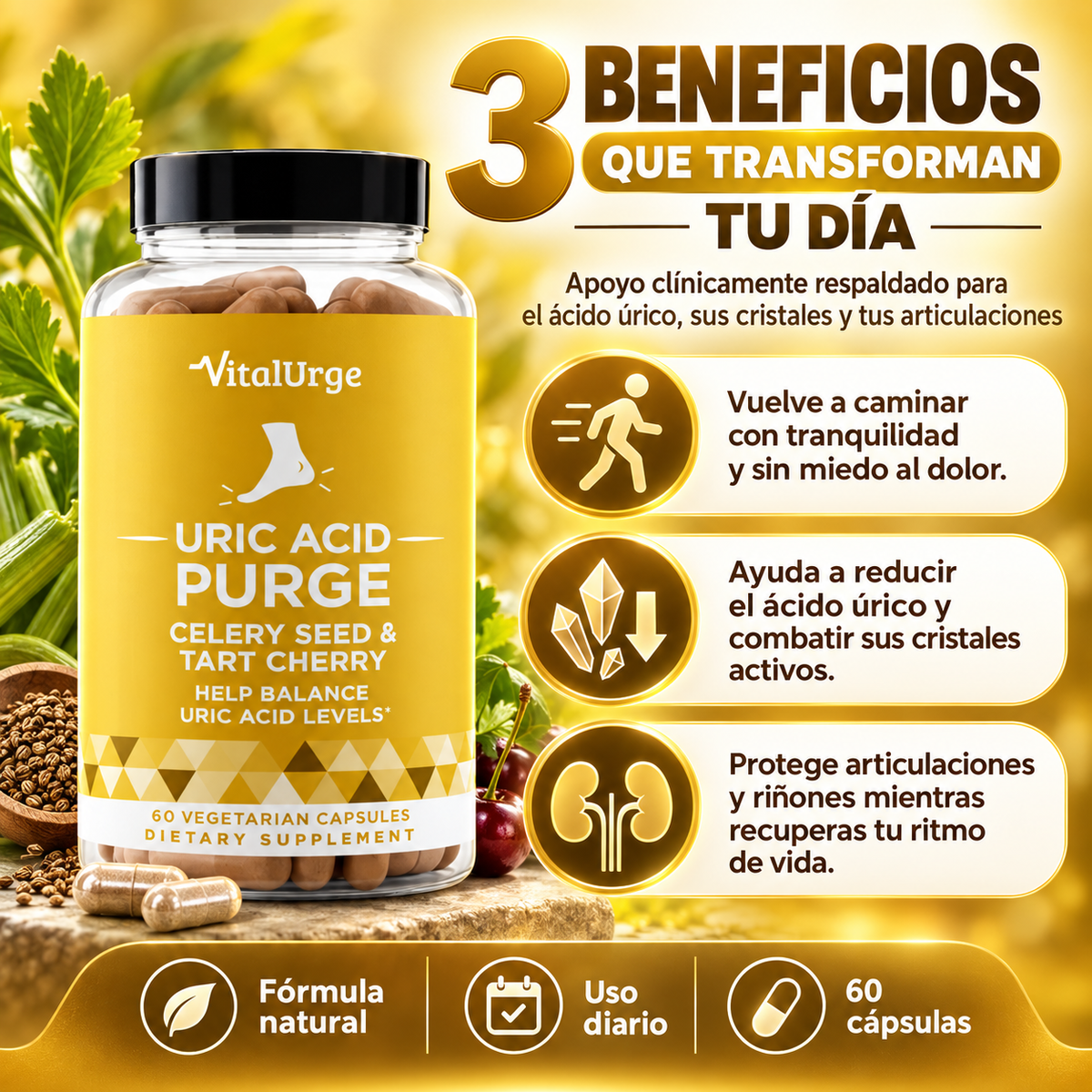 VitalUrge - Purge Uric Acid