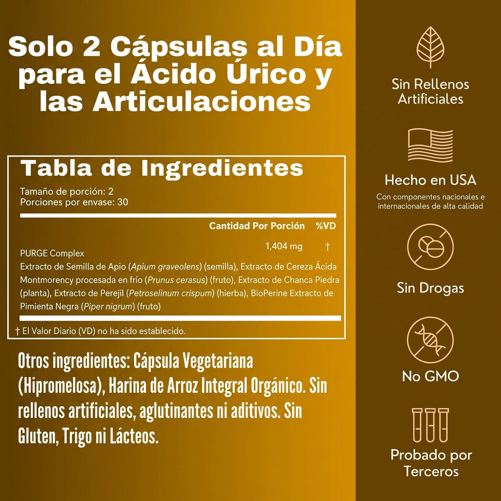 VitalUrge - Purge Uric Acid