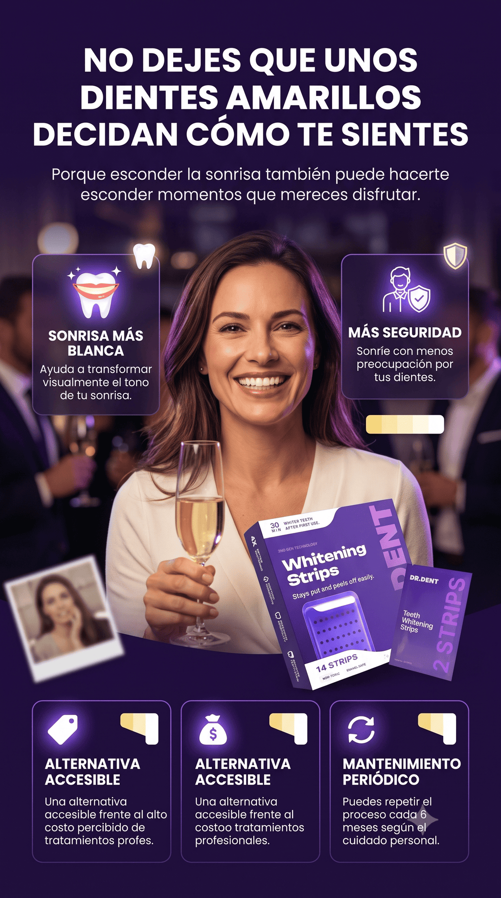 Tratamiento para blanqueamiento dental de 14 dias (ASEGURADO)